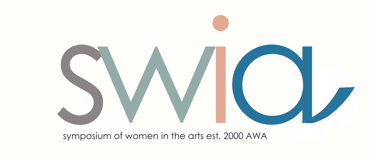Logo for The Symposium of Women in the Arts.