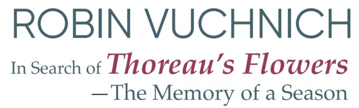 Robin Vuchnich, In Search of Thoreau's Flowers - The Memory of a Season