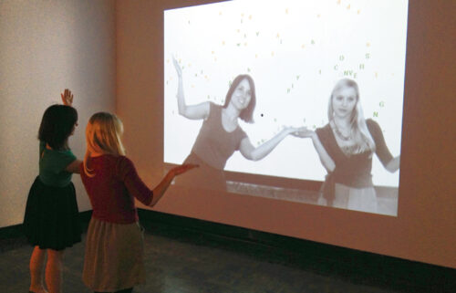 Camille Utterback Tracing Time/Marking Movement Frist Art Museum