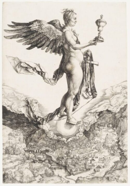 Albrecht Dürer. Nemesis (The Great Fortune)