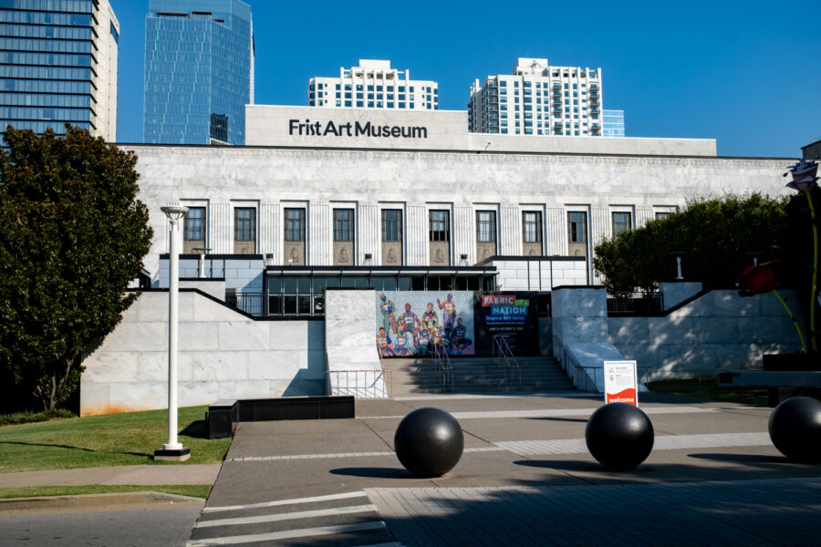 The exterior of the Frist Art Museum building in Nashville.