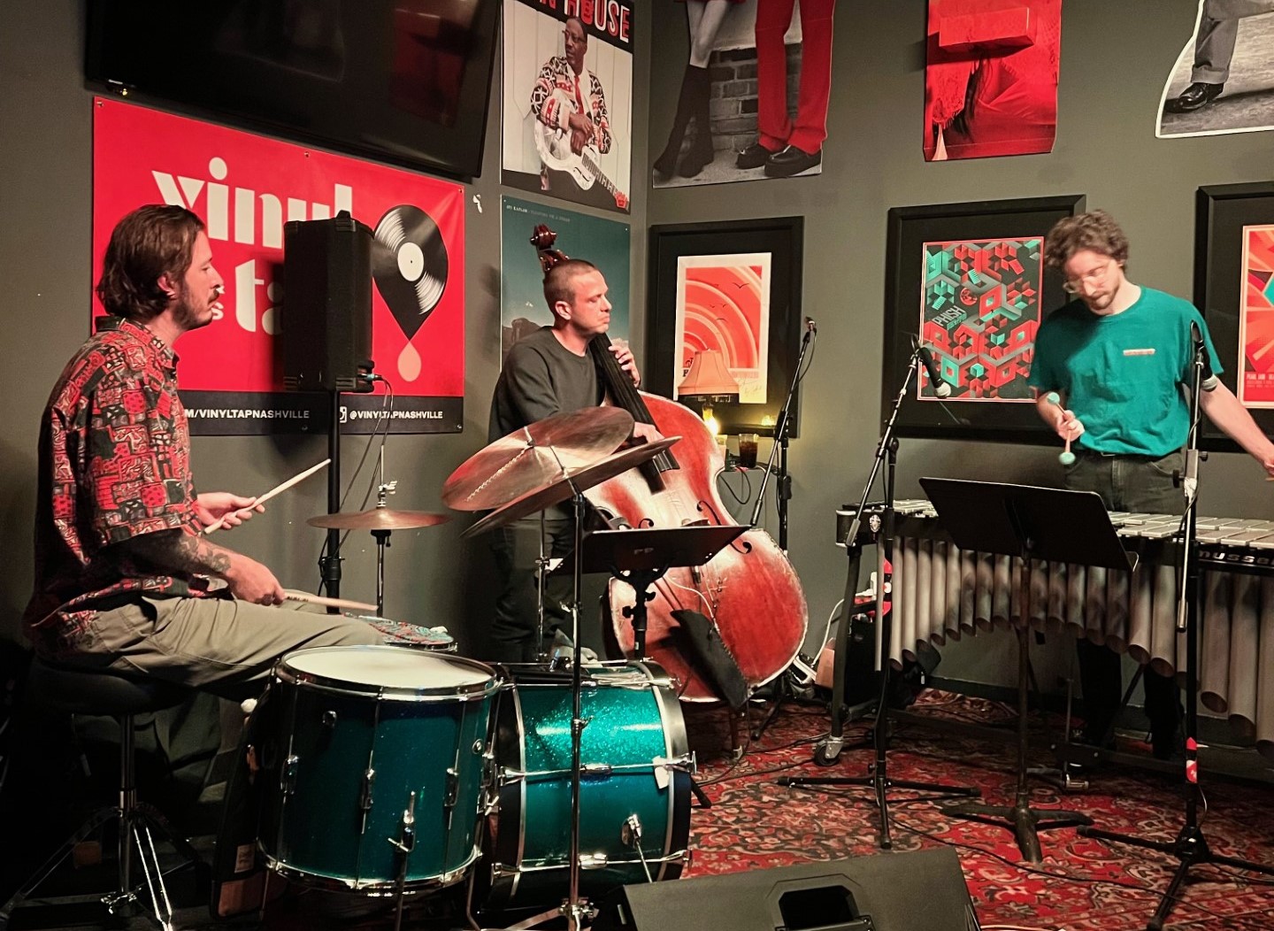 Music in the Café: Caleb Breaux, Paul DeFiglia, and Parker James