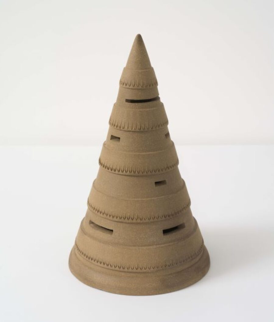Conical shaped sculpture
