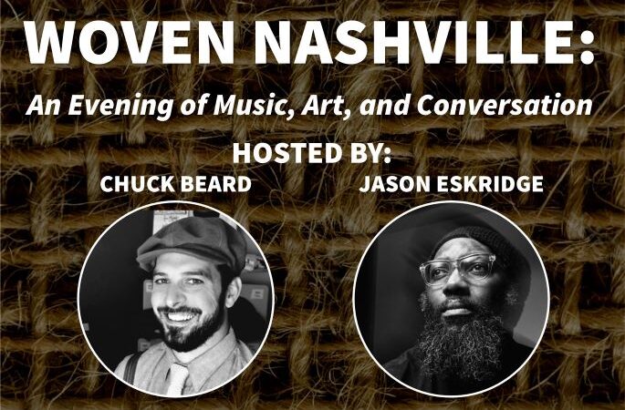Woven Nashville graphic with photos of Chuck Beard and Jason Eskridge